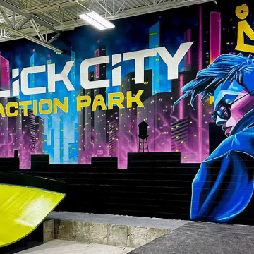 Slick City Action Park in Minneapolis, MN.
