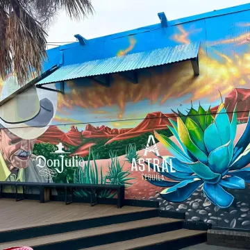 Don Julio and Astrall Tequila Mural in 5 Points: Columbia, SC